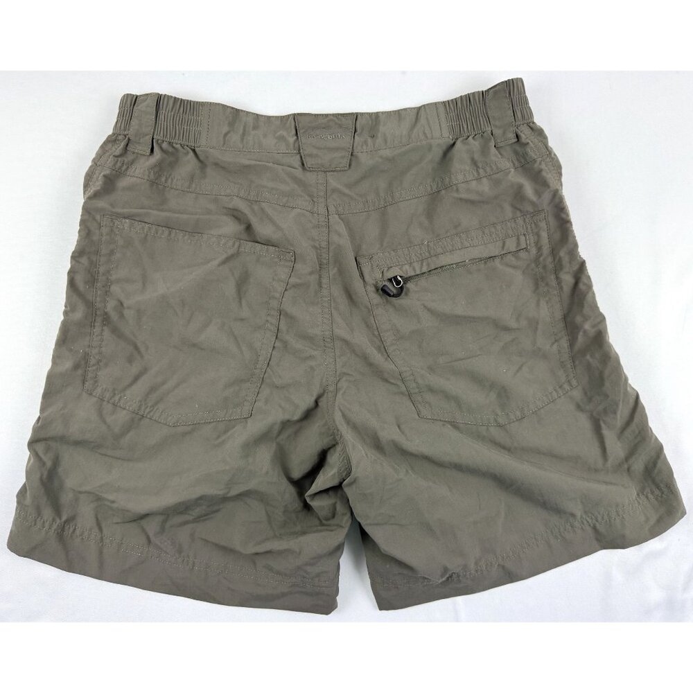 Patagonia Shorts Mens S Green Home Waters Elastic Waist Nylon Gorpcore Hike - Picture 2 of 6